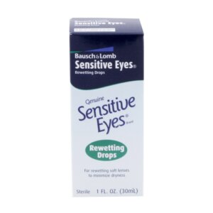 Bausch & Lomb Sensitive Eyes Contact Lens Rewetting Drops (1 fl. oz.)