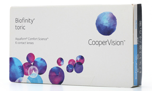 Biofinity Toric Contact Lenses