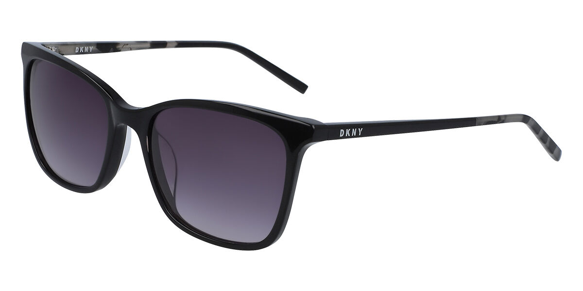 DKNY DK500S 001 Women’s Sunglasses Black Size 54