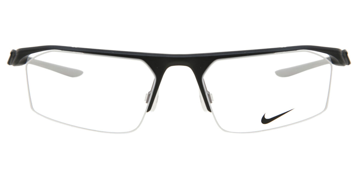 Nike 8050 003 Men's Glasses Black Size 57 - Free Lenses - HSA/FSA Insurance - Blue Light Block Available