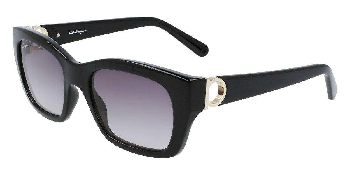 Salvatore Ferragamo SF 1012S 001 Women’s Sunglasses Black Size 53
