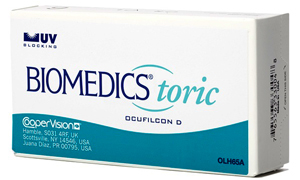 Biomedics Toric Contact Lenses