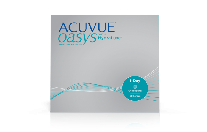 Acuvue Oasys HydraLuxe 1-Day 90pk