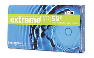 Extreme H2O 59% Thin Contact Lenses