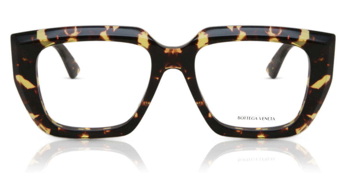 Bottega Veneta BV1032O 002 Women’s Glasses Tortoiseshell Size 52 - Free Lenses - HSA/FSA Insurance - Blue Light Block Available