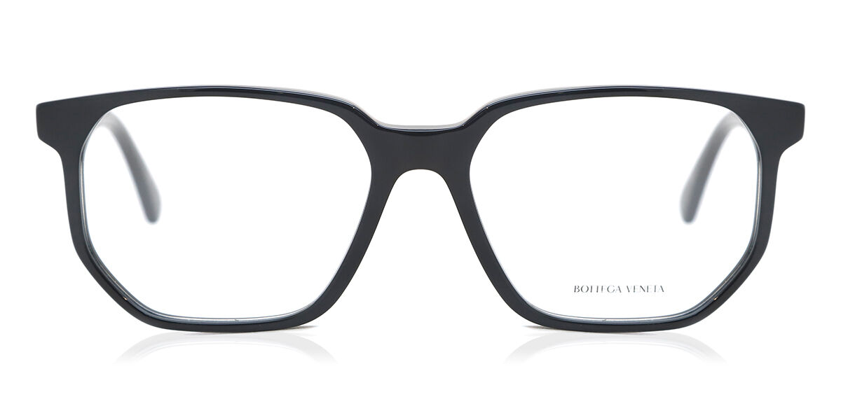 Bottega Veneta BV1097O 001 Men's Glasses Black Size 54 - Free Lenses - HSA/FSA Insurance - Blue Light Block Available