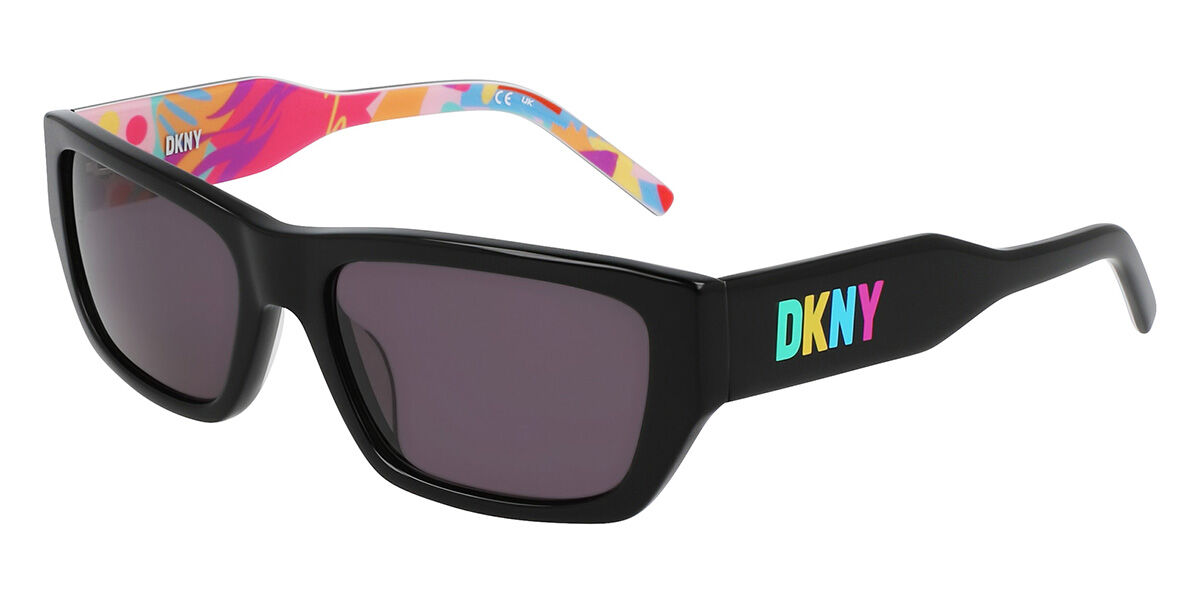 DKNY DK545S 002 Women’s Sunglasses Black Size 56