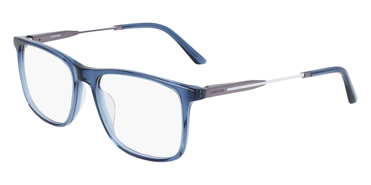 Calvin Klein CK21700 410 Men's Glasses Blue Size 54 - Free Lenses - HSA/FSA Insurance - Blue Light Block Available