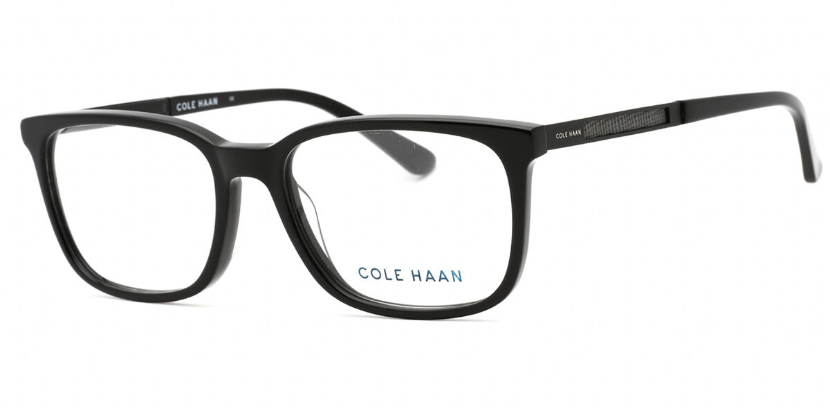 Cole Haan CH4044 001 Men's Glasses Black Size 54 - Free Lenses - HSA/FSA Insurance - Blue Light Block Available