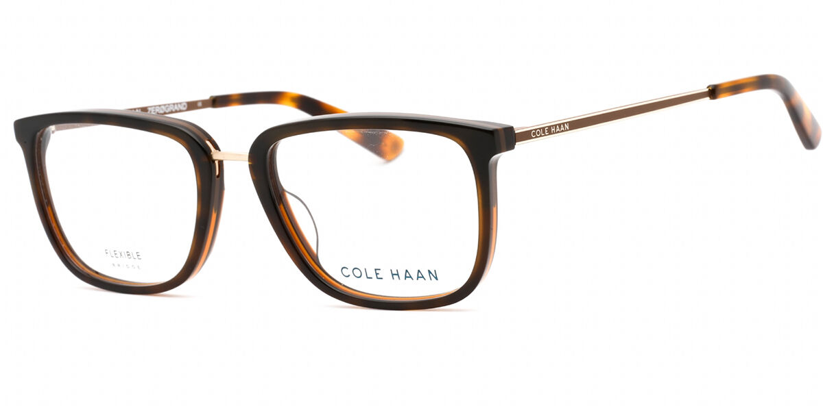 Cole Haan CH4047 215 Men's Glasses Tortoiseshell Size 53 - Free Lenses - HSA/FSA Insurance - Blue Light Block Available