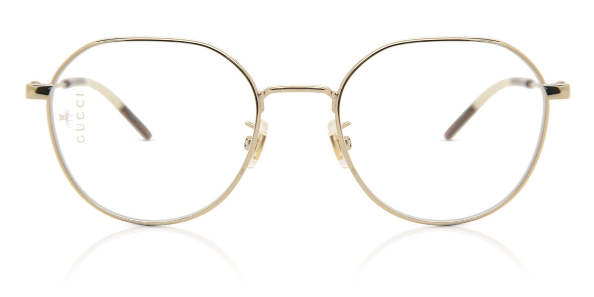 Gucci GG0684O 001 Women’s Glasses Gold Size 51 - Free Lenses - HSA/FSA Insurance - Blue Light Block Available