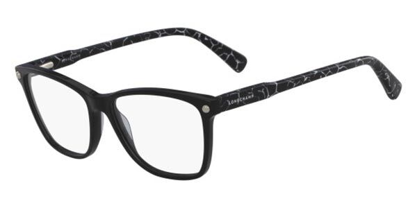 Longchamp LO2613 001 Men's Glasses Black Size 54 - Free Lenses - HSA/FSA Insurance - Blue Light Block Available