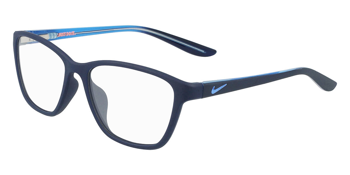 Nike 5028 404 Men's Glasses Blue Size 49 - Free Lenses - HSA/FSA Insurance - Blue Light Block Available