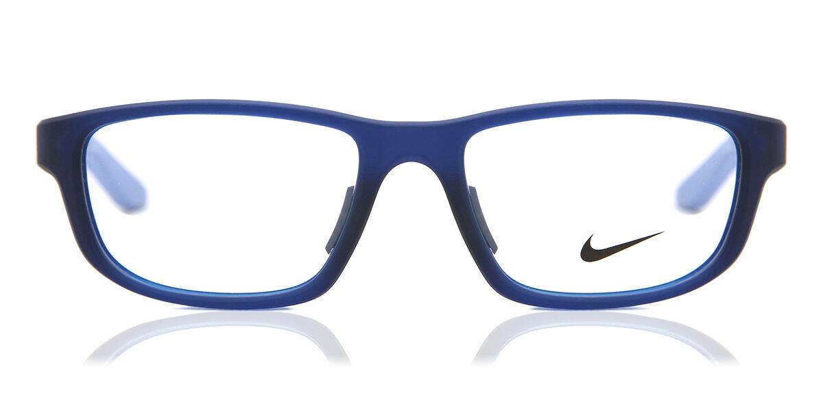 Nike 5044 405 Men's Glasses Blue Size 50 - Free Lenses - HSA/FSA Insurance - Blue Light Block Available