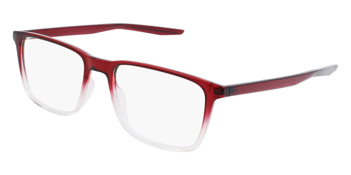 Nike 7130 609 Men's Glasses Red Size 54 - Free Lenses - HSA/FSA Insurance - Blue Light Block Available