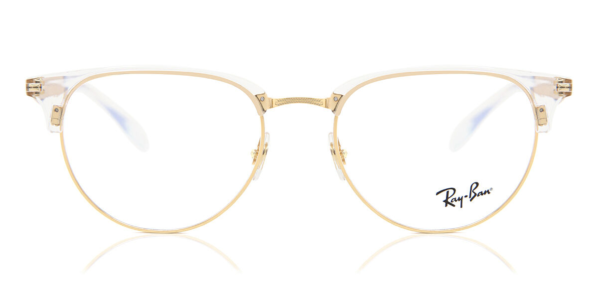 Ray-Ban RX6396 5762 Men's Glasses Gold Size 51 - HSA/FSA Insurance - Blue Light Block Available