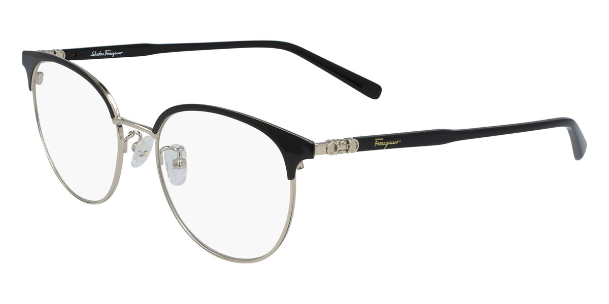 Salvatore Ferragamo SF 2201 703 Women’s Glasses Black Size 51 - Free Lenses - HSA/FSA Insurance - Blue Light Block Available