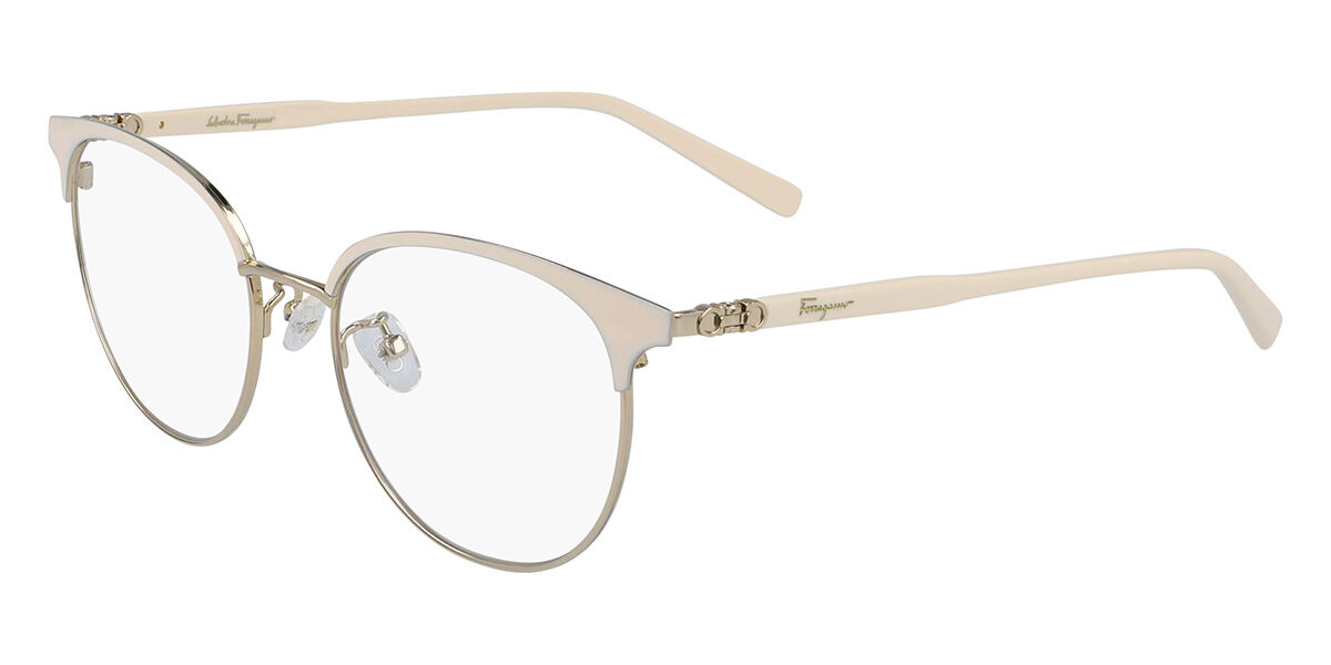 Salvatore Ferragamo SF 2201 721 Women’s Glasses Gold Size 51 - Free Lenses - HSA/FSA Insurance - Blue Light Block Available