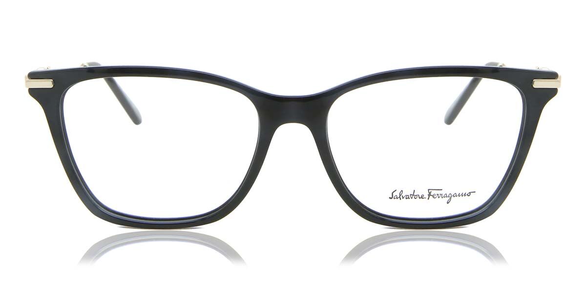 Salvatore Ferragamo SF 2891 001 Women’s Glasses Black Size 54 - Free Lenses - HSA/FSA Insurance - Blue Light Block Available