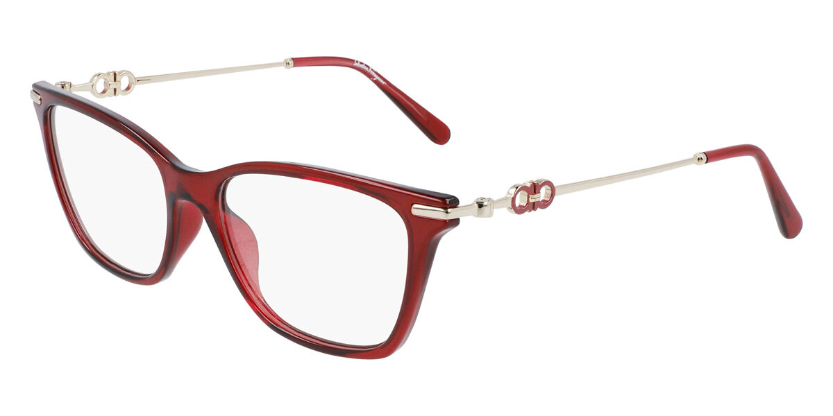 Salvatore Ferragamo SF 2891 634 Women’s Glasses Red Size 54 - Free Lenses - HSA/FSA Insurance - Blue Light Block Available