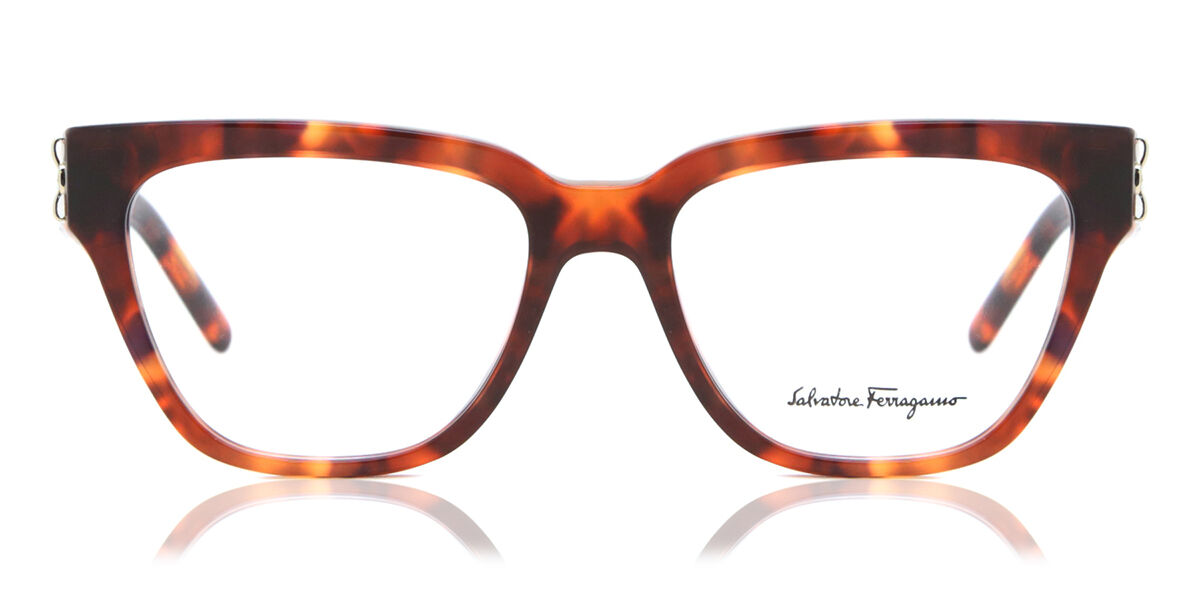 Salvatore Ferragamo SF 2893 214 Women’s Glasses Tortoiseshell Size 53 - Free Lenses - HSA/FSA Insurance - Blue Light Block Available