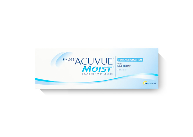 ACUVUE 1-Day Moist For Astigmatism 30 Pack