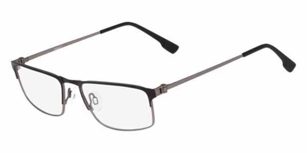 Flexon E1075 001 Men's Glasses Black Size 53 - Free Lenses - HSA/FSA Insurance - Blue Light Block Available