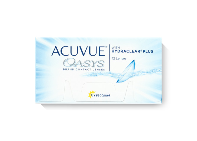 ACUVUE OASYS with HYDRACLEAR PLUS 12 Pack