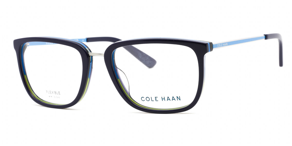 Cole Haan CH4047 414 Men's Glasses Blue Size 53 - Free Lenses - HSA/FSA Insurance - Blue Light Block Available