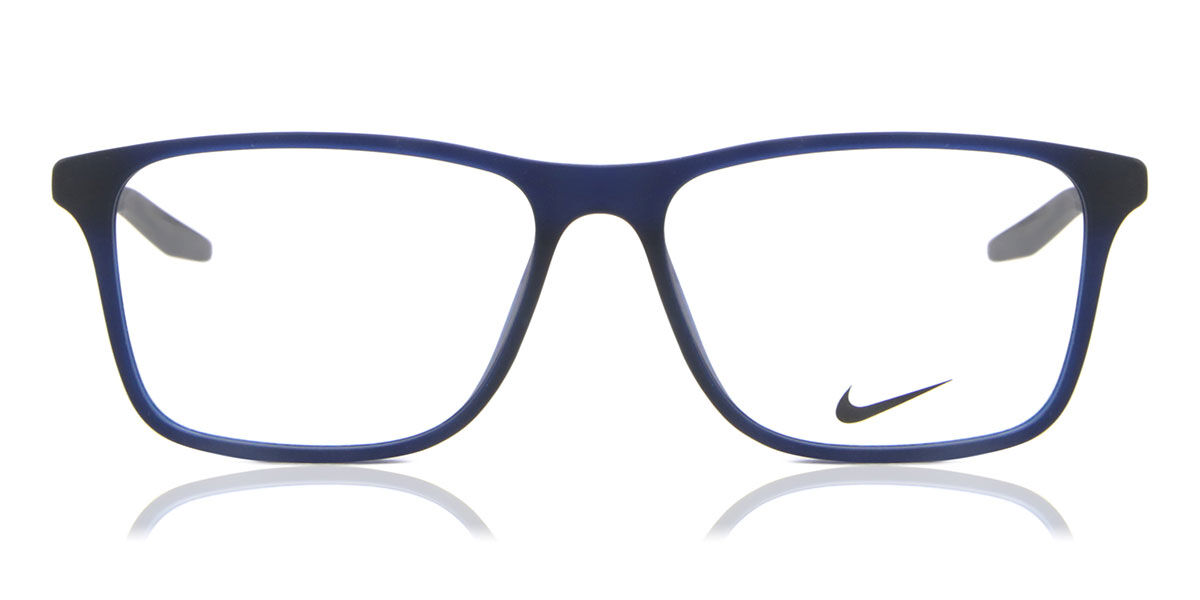 Nike 7125 410 Men's Glasses Blue Size 54 - Free Lenses - HSA/FSA Insurance - Blue Light Block Available