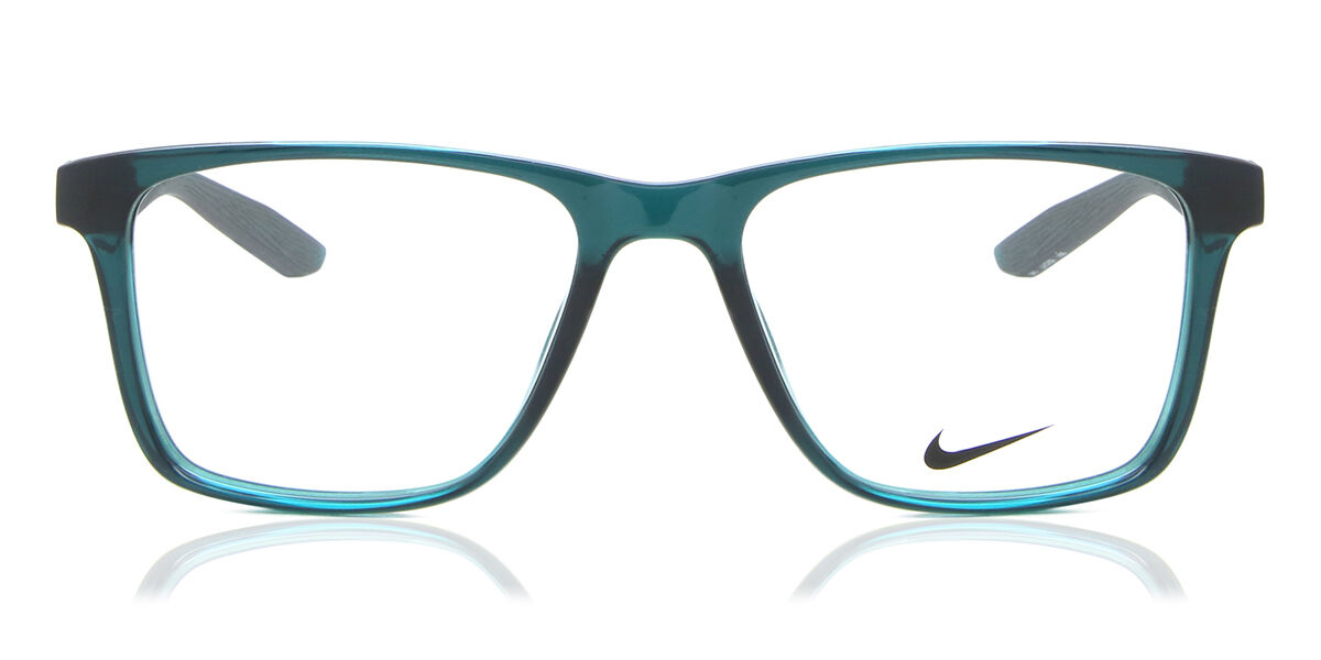 Nike 7300 301 Men's Glasses Green Size 52 - Free Lenses - HSA/FSA Insurance - Blue Light Block Available