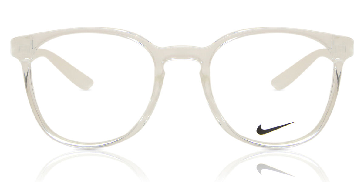 Nike 7301 900 Men's Glasses Clear Size 50 - Free Lenses - HSA/FSA Insurance - Blue Light Block Available