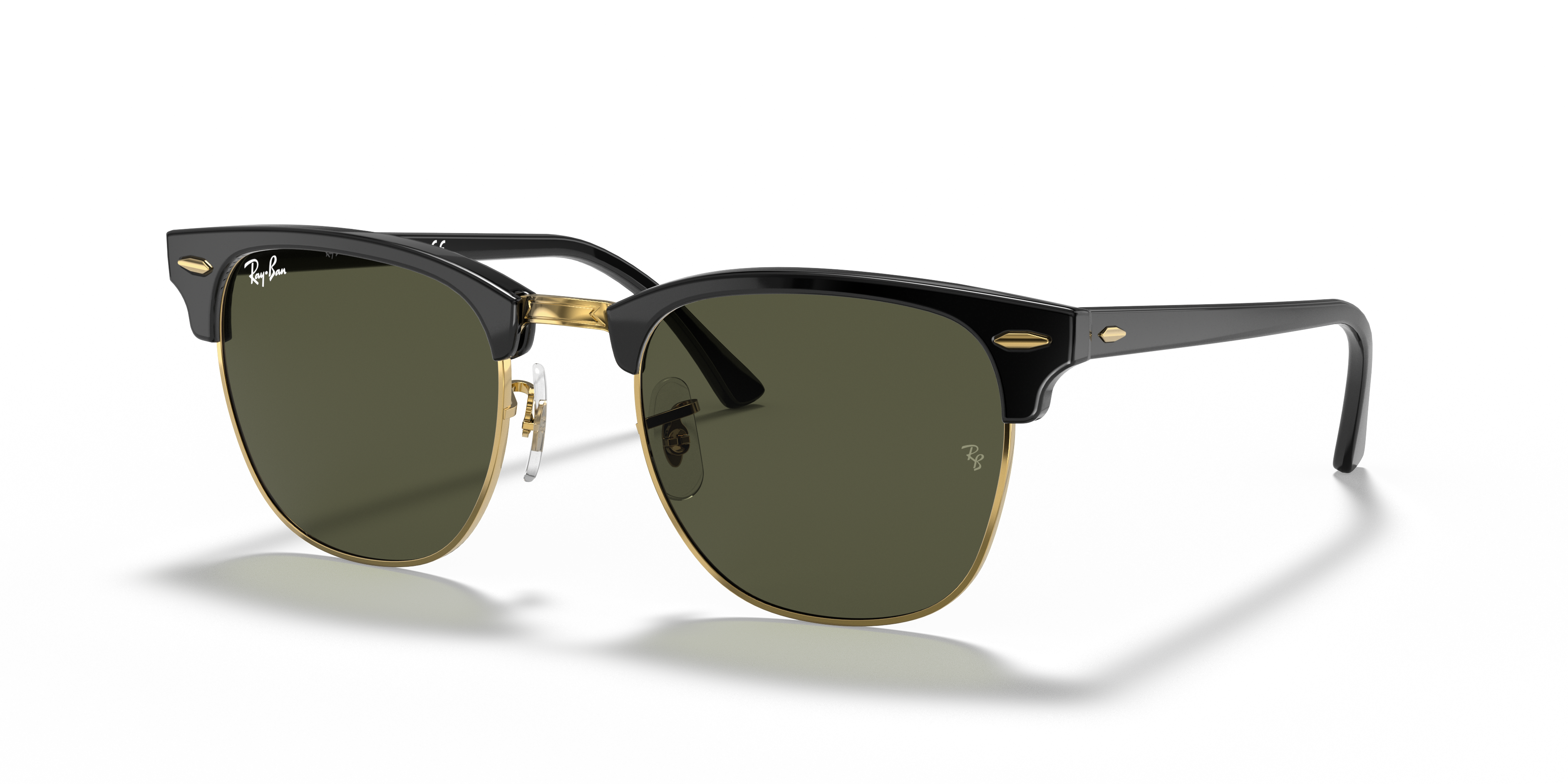 Ray-Ban Unisex Rb3016 Black On Gold Size: Standard