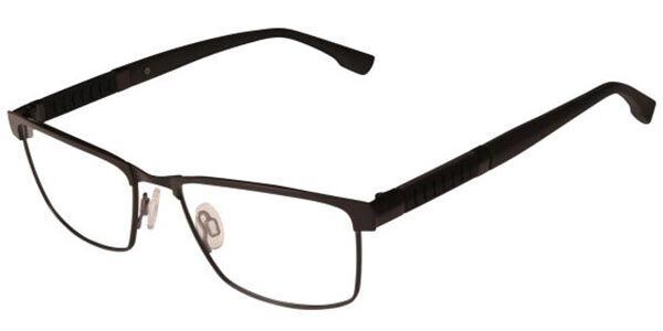 Flexon E1110 001 Men's Glasses Black Size 55 - Free Lenses - HSA/FSA Insurance - Blue Light Block Available