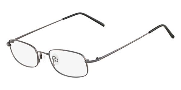 Flexon FL603 033 Men's Glasses Grey Size 51 - Free Lenses - HSA/FSA Insurance - Blue Light Block Available