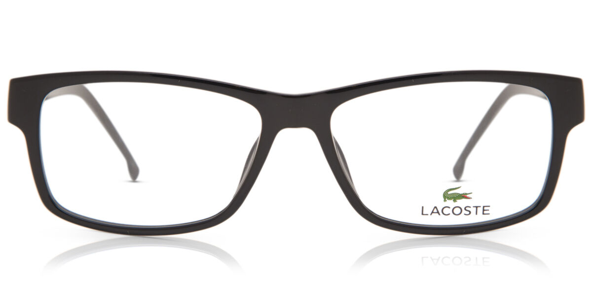 Lacoste L2707 001 Men's Glasses Black Size 53 - Free Lenses - HSA/FSA Insurance - Blue Light Block Available