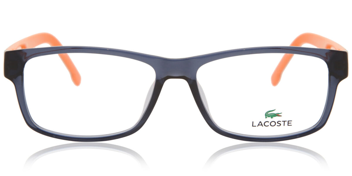 Lacoste L2707 421 Men's Glasses Blue Size 53 - Free Lenses - HSA/FSA Insurance - Blue Light Block Available