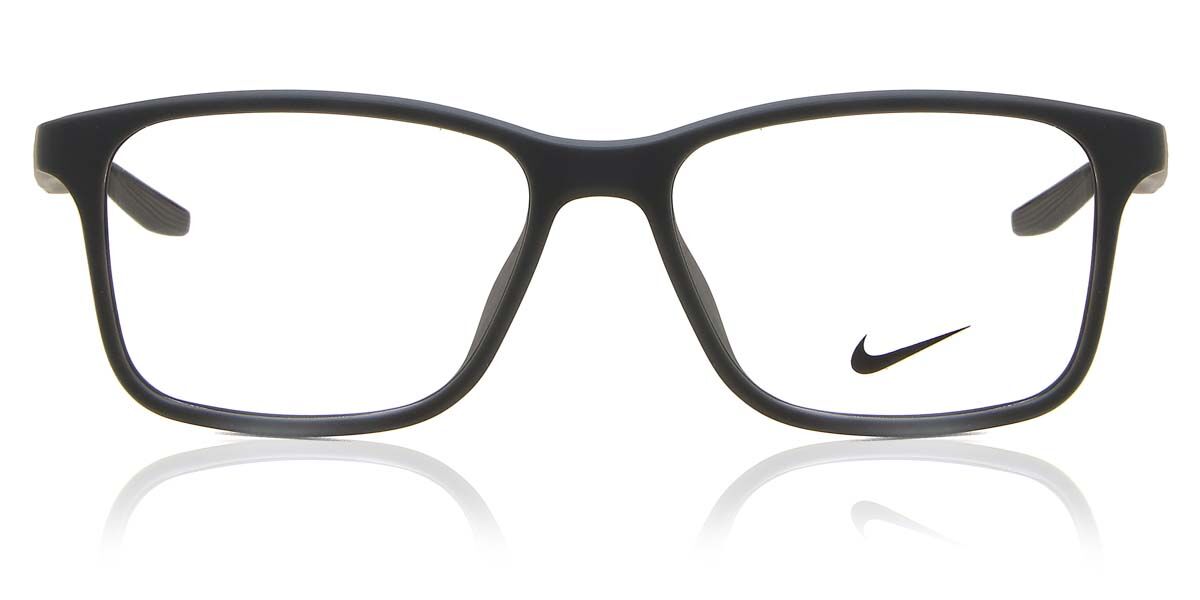 Nike 7117 034 Men's Glasses Grey Size 56 - Free Lenses - HSA/FSA Insurance - Blue Light Block Available