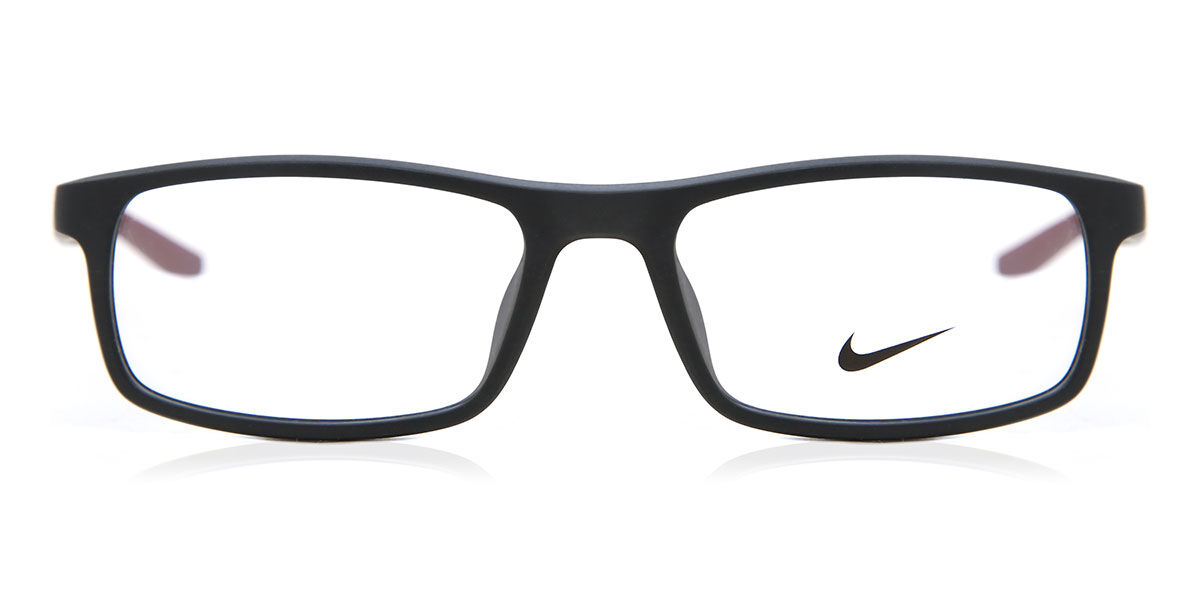 Nike 7119 012 Men's Glasses Black Size 53 - Free Lenses - HSA/FSA Insurance - Blue Light Block Available