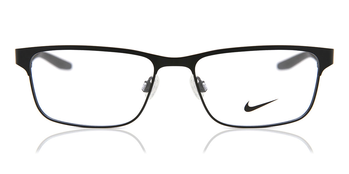 Nike 8130 001 Men's Glasses Black Size 56 - Free Lenses - HSA/FSA Insurance - Blue Light Block Available