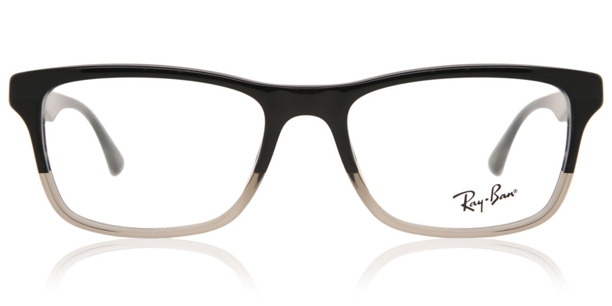 Ray-Ban RX5279 Highstreet 5540 Men's Glasses Black Size 55 - HSA/FSA Insurance - Blue Light Block Available