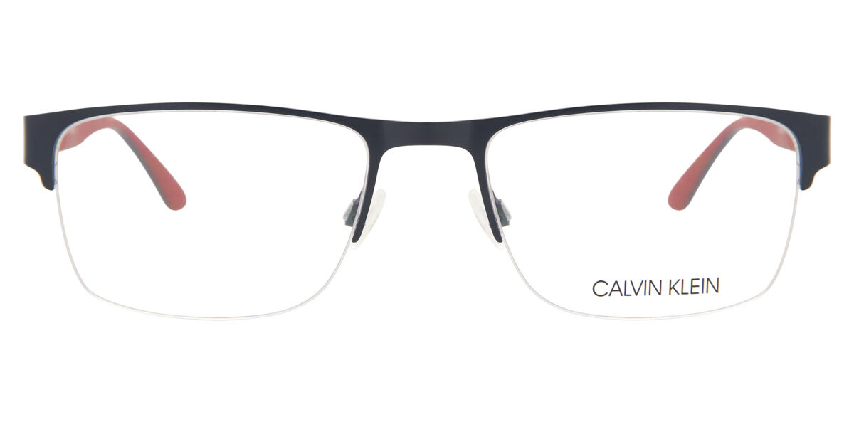 Calvin Klein CK21304 410 Men's Glasses Blue Size 54 - Free Lenses - HSA/FSA Insurance - Blue Light Block Available