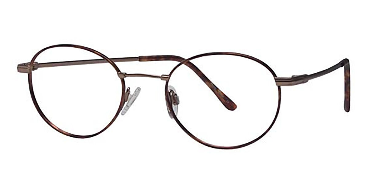 Flexon Autoflex 53 215 Men's Glasses Brown Size 52 - Free Lenses - HSA/FSA Insurance - Blue Light Block Available