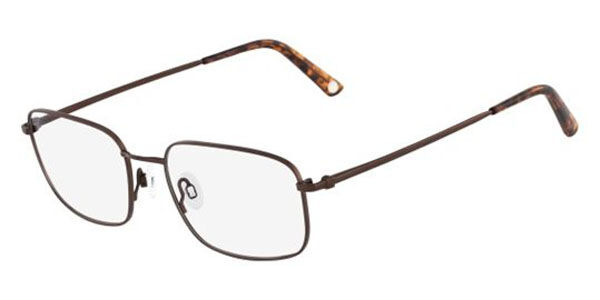 Flexon Benjamin 600 210 Men's Glasses Brown Size 54 - Free Lenses - HSA/FSA Insurance - Blue Light Block Available