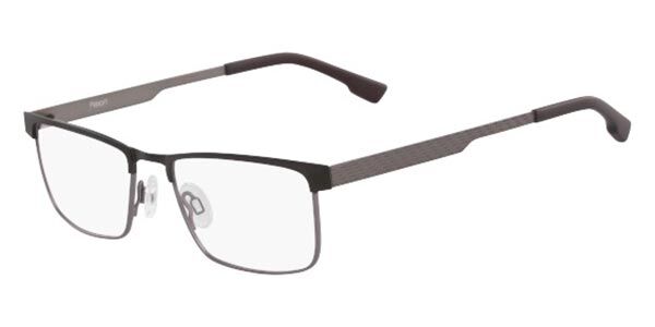 Flexon E1035 001 Men's Glasses Black Size 52 - Free Lenses - HSA/FSA Insurance - Blue Light Block Available