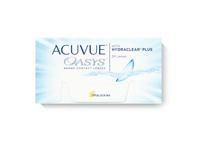 ACUVUE OASYS with HYDRACLEAR PLUS 24 Pack