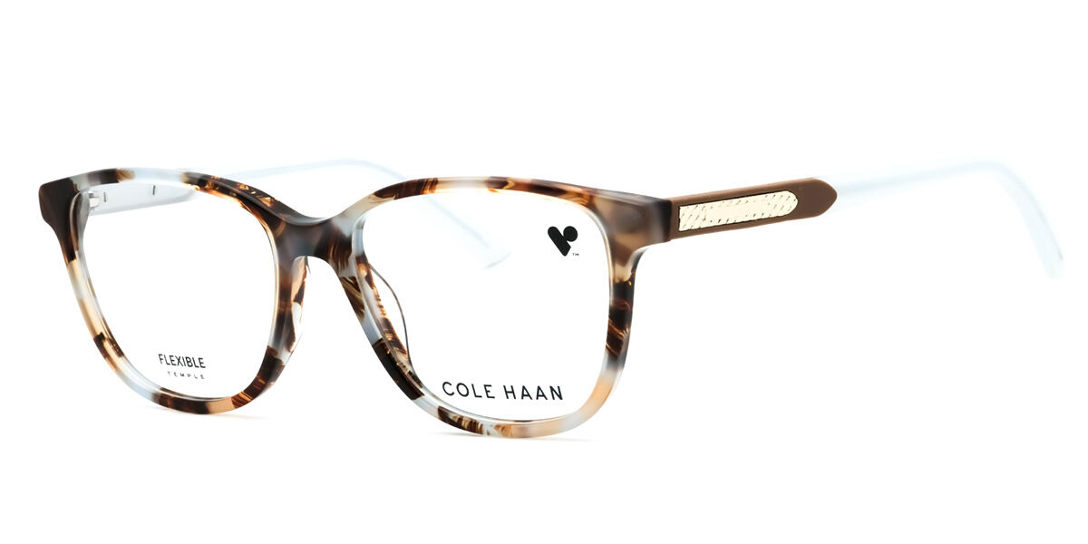 Cole Haan CH5043 210 Women’s Glasses Tortoiseshell Size 53 - Free Lenses - HSA/FSA Insurance - Blue Light Block Available