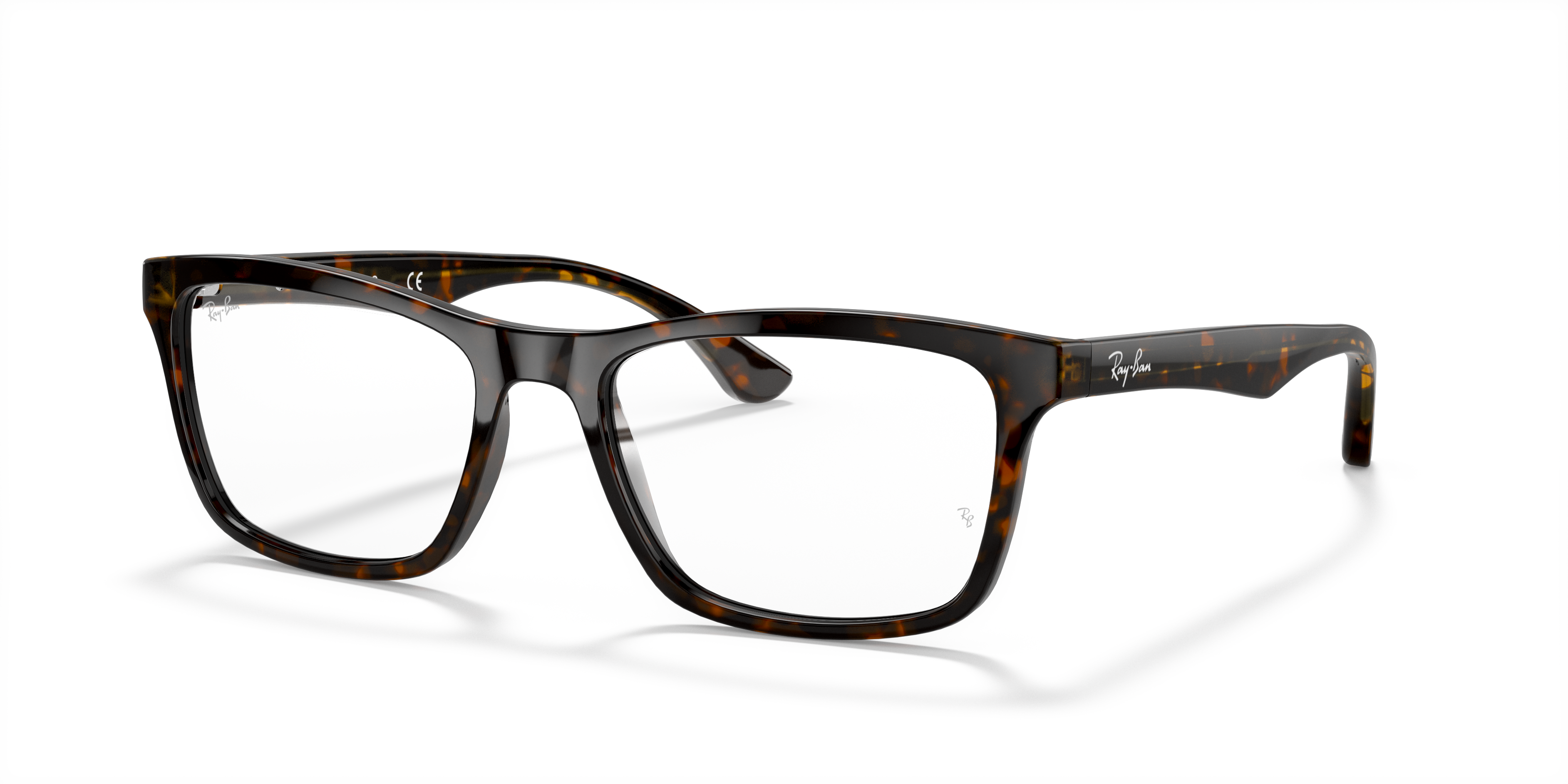 Ray-Ban Unisex Rx5279 Havana Foncé Size: Extra Large