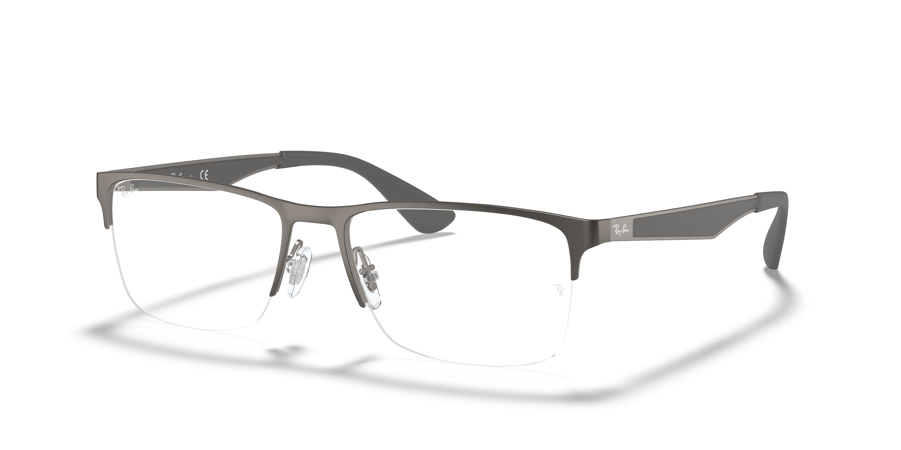 Ray-Ban Unisex Rx6335 Gunmetal Size: Standard