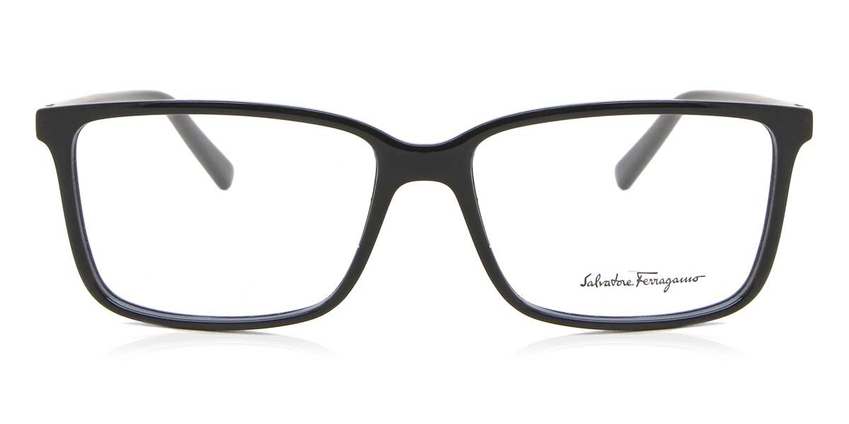 Salvatore Ferragamo SF 2894 001 Men's Glasses Black Size 56 - Free Lenses - Blue Light Block Available